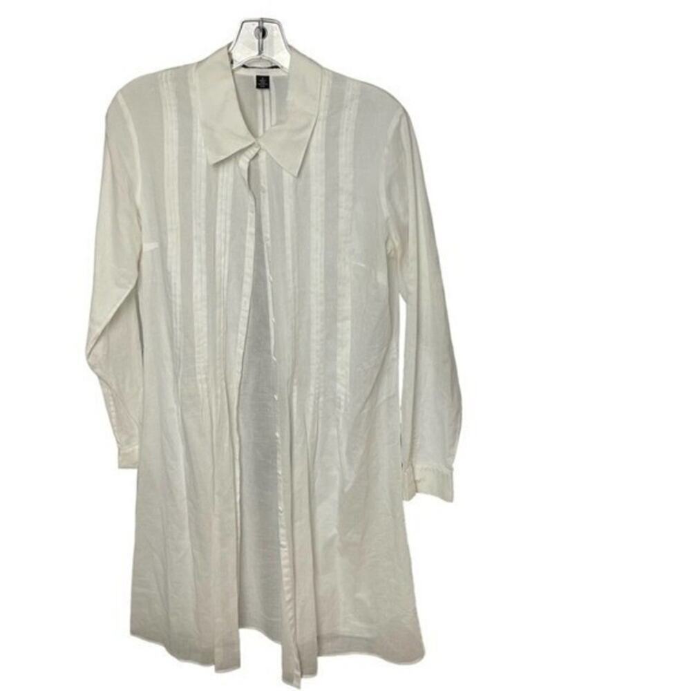 ISDA & CO Soft Cotton Dress, Topper, Resort, Beach, Vacation, Minimalist S